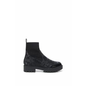 BOTTINE Bottines Montantes Desigual - Femme - Noir - Ferme