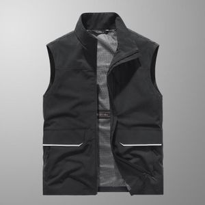 Gilet Homme En Polaire Hoefirm - Sans Manches, 4 Poches Zippées - Léger Et Chaud Pour Randonnée, Golf