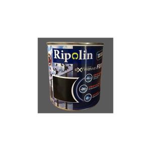 PEINTURE - VERNIS RIPOLIN Protectionextreme Fer Gris metallise 0,5 L
