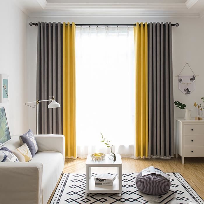 rideau salon occultant