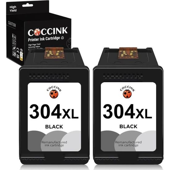 Inkwood 304 Ink Cartridges 304 XL Black Compatible With HP 304 Printer Cartridges For HP Envy 5000 5030 5010 5032 5020 For HP DeskJet 2630 3750 3720