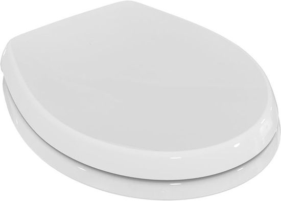 Ideal Standard Abattant WC Connect Frein De Chute - Blanc NF Déclipsable