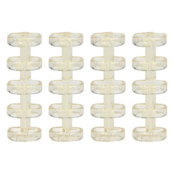 Lot De 20 Anneaux De Reliure En Plastique à 30 Trous Pour Papier A4 13 Mm, Bleu