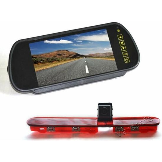 Caméra De Recul Avec Feu Stop Pour Peugeot Expert, Citroën Jumpy, Toyota ProAce (2016+) - Moniteur 7"