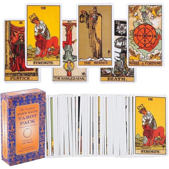 Le Tarot du Sentier Ancestral - Jeu de 78 cartes divinatoires - avec livret  FR - Cdiscount Jeux - Jouets