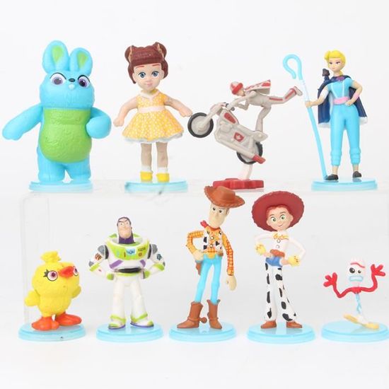 7 pcs / lot Toy Story 4 BOX dessin animé Figure jouet Woody Buzz Lightyear  Jessie forky poupée figurine enfants cadeau de noël - Cdiscount Jeux -  Jouets