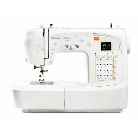 Machine à coudre Husqvarna Viking H Class 100Q … Cdiscount Electroménager