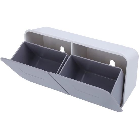 COTON-TIGE - CURE-OREILLE,2 STYLE A--Boîte de rangement pour coton