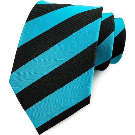 Cravate Homme - TRAHOO - Pure Soie - Anti-Tâches - Anti-Salissures - Hydrofuge - Accessoire Pour