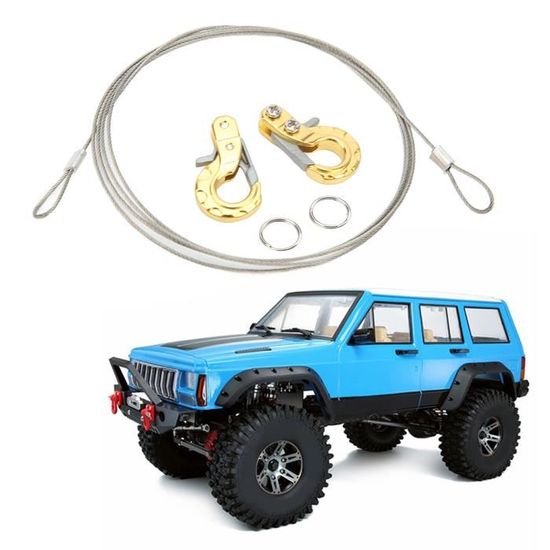 Kit Grue De Remorquage RC 1/10 – Bras En Alliage CNC Pour Véhicule Escalade, Mise à Niveau Noire
