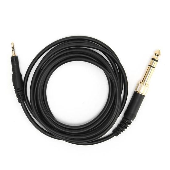 Câble De Remplacement Casque Aviation David Clark AVCOMM – Double Prise GA, 2m PVC Robuste