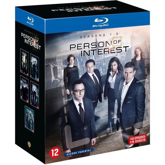 Person of Interest Saisons 1 à 5 En Bluray Cdiscount