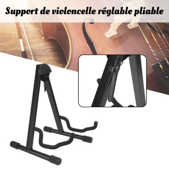 Support Maison Studio STRICH SCS-10 Support De Violoncelle R Glable Avec Crochet Pour Support Maison Studio STRICH SCS-10 Support De Violoncelle R Glable Avec Crochet Pour