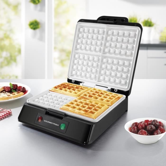 GOURMETmaxx céramique gaufrier belge