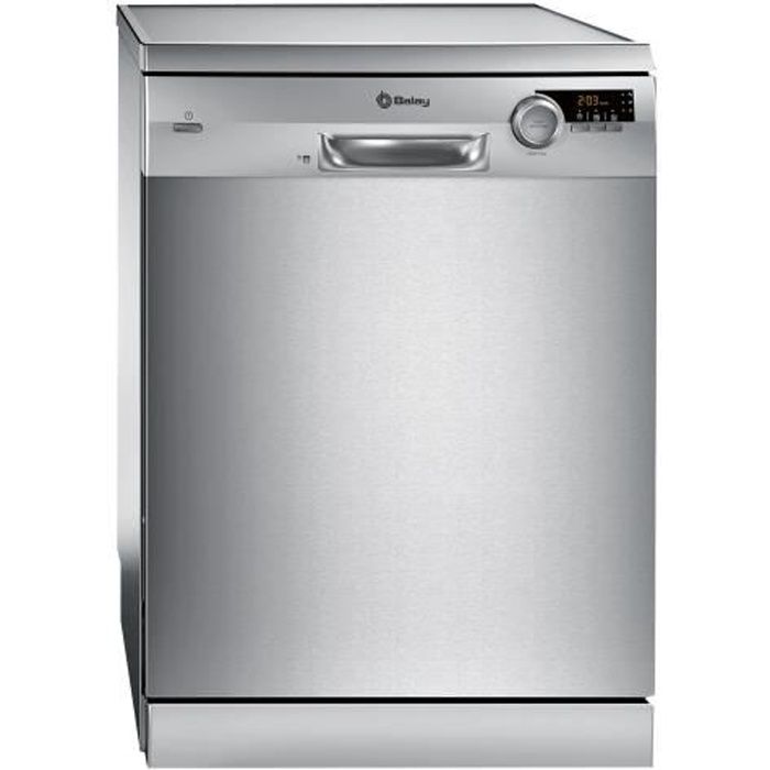 Balay 3VS572IP Lave-vaisselle pose libre largeur : 60 cm profondeur : 60 cm hauteur : 84.5 cm Acier