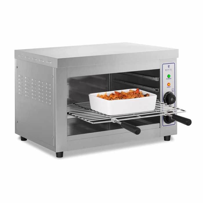 Toaster Professionnel Salamandre de cuisine Royal Catering RCES-580H (3.250W, 42,5x58x39,5cm, 1 élément chauffant infrarouge)
