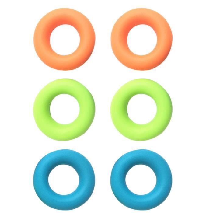 6PCS Heavy Grip Round Pratique Portable Renforceurs Main Force Trainer pour HAND GRIP - BODY GRIP - BODY GRIP - BULK BALL