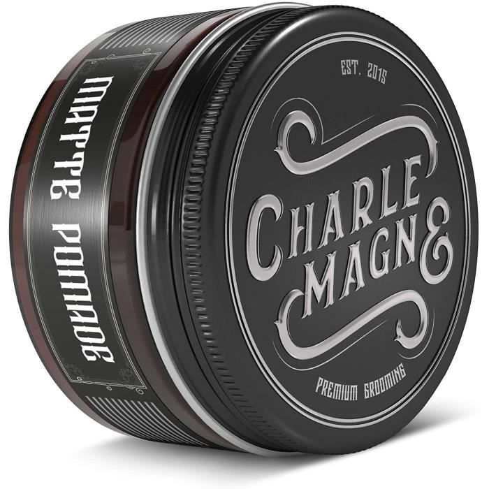Produits coiffants Matte Pomade de Charlemagne - Fixation forte - parfum agréable - Finition matte - Cire coiffante matt 717642