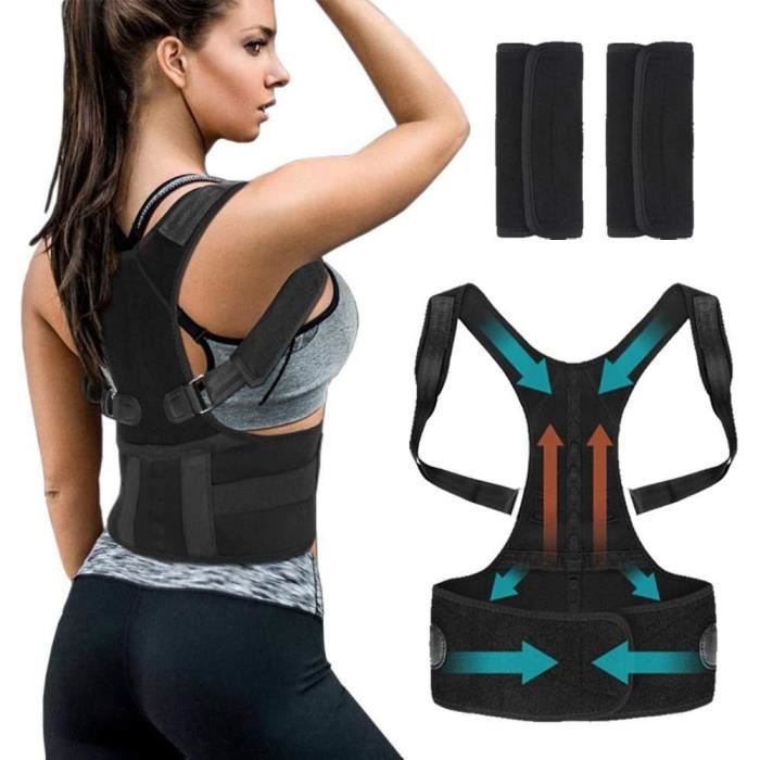 CEINTURE DE SOUTIEN Molbory Correcteur De Posture Idéal pour Ajuster la Posture du Dos et Soulager Les Douleurs Dorsales,138