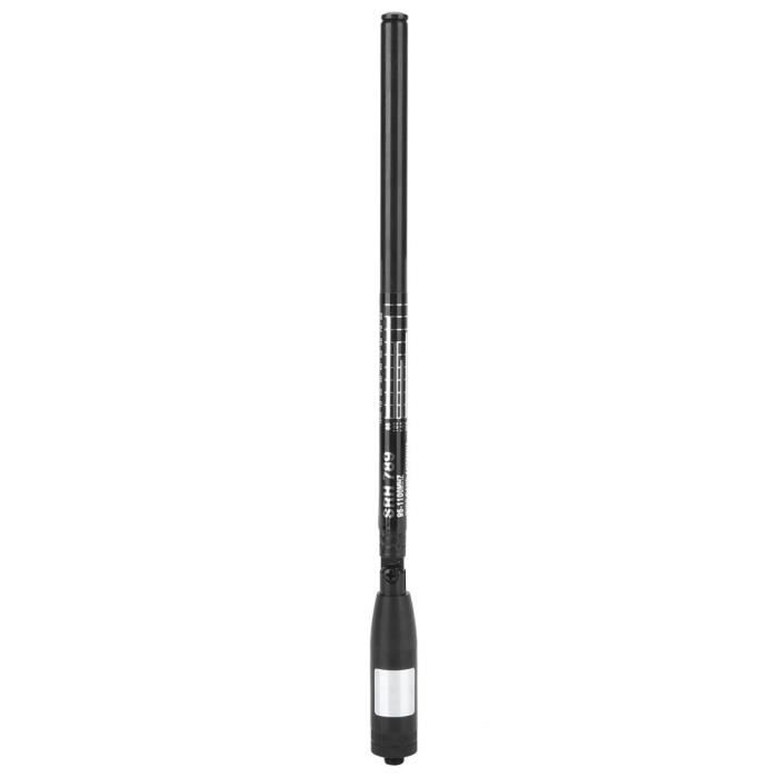Qiilu Antenne double bande pliable Antenne Télescopique Double Bande Portable SMA-Femelle Antenne Large Bande 95MHz-1100MHz