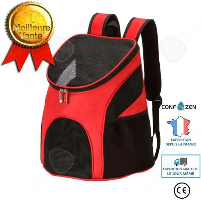 CONFO® Sac pour animaux de compagnie sac de chat sac de voyage portable pliable et respirant sac de voyage d'été