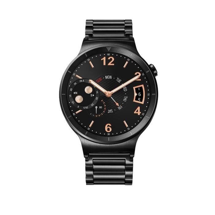 Huawei Montre Connecée Active Bracelet acier noir