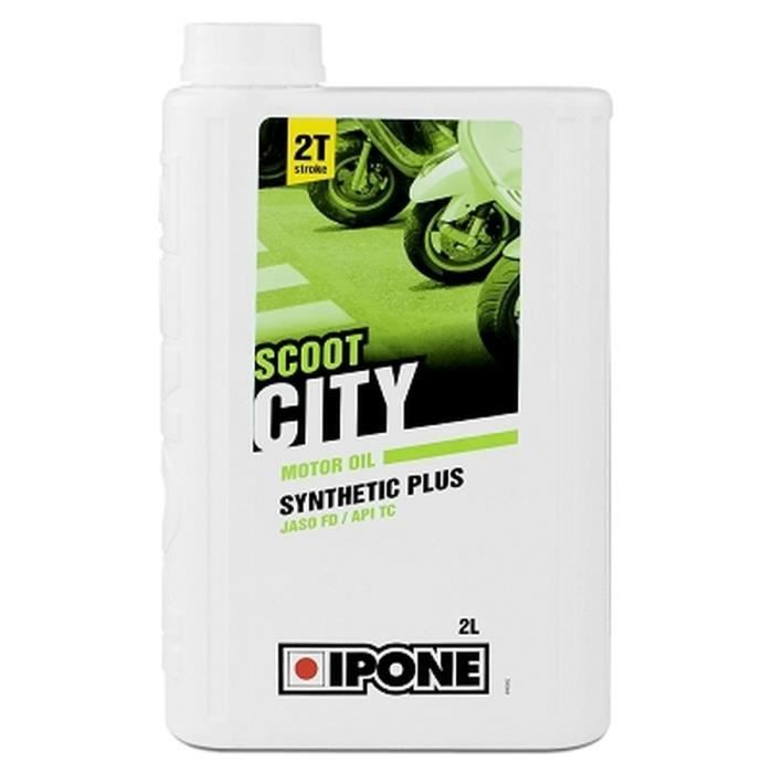 IPONE HUILE IPONE 2T SCOOT CITY SEMI-SYNTHESE (BIDON 2 LITRE)