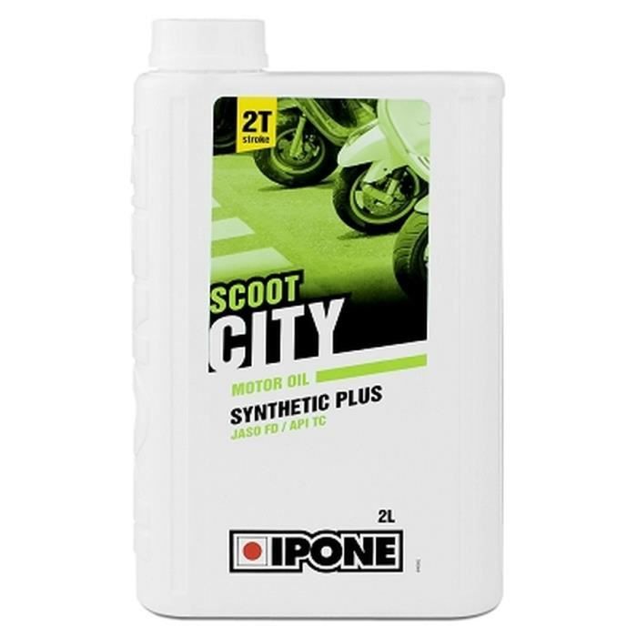 IPONE - Huile Moteur Synthétique Plus 2T Scoot City 2L