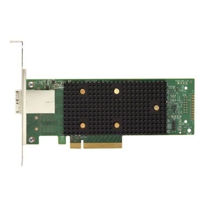 LENOVO Contrôleur de stockage ThinkSystem 430-8e - 8 Canal - SATA / SAS 12Gb/s - 12 Gbit / s - PCIe 3.0 x8