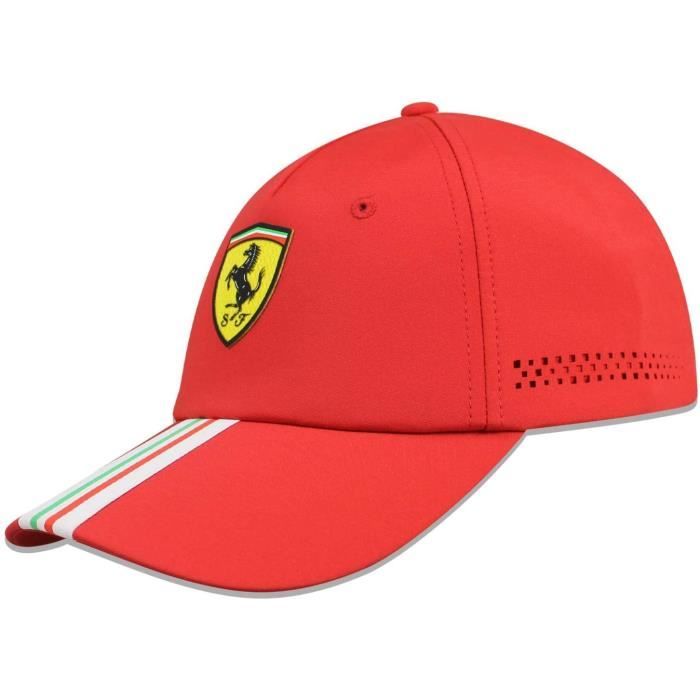 Casquette Baseball Ferrari Scuderia Team Motorsport F1 Officiel Formule 1