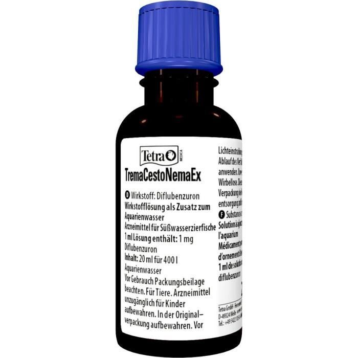 TETRA Medica TremaCestoNemaEx 20 ml - Pour poisson
