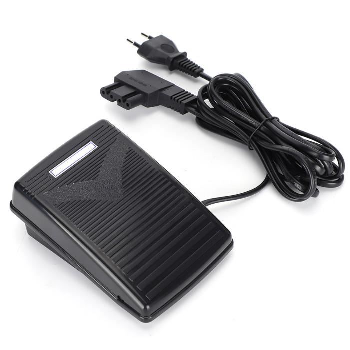 Interrupteur à Pédale de Machine à Coudre pour Brother Contrôleur Accessoires Ménagers Multifonctionnels(Prise EU 220V ) -ZAT