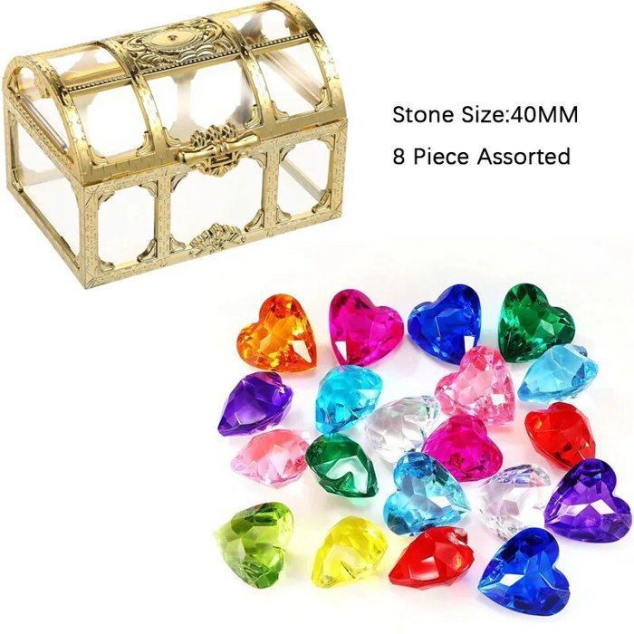 Jouets De Piscine De Pierres Précieuses De Plongée Pour Enfants