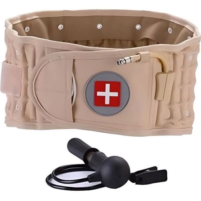 HEREB Ceinture,Ceinture de décompression Dorsale Support Lombaire Brace