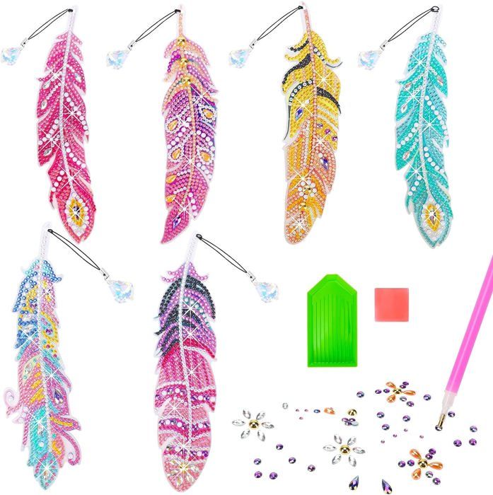 Kit Bricolage Peinture Diamant Mandala Miroir - Activité Manuelle Enfant, Loisir Créatif