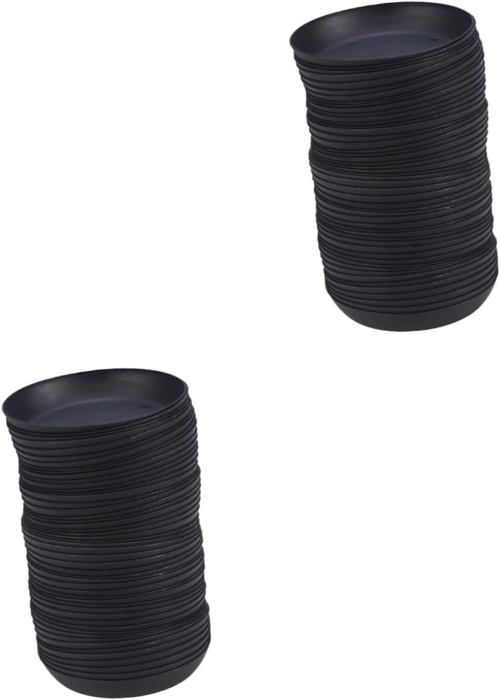 2 Soucoupes En Céramique Pour Plantes 17,8 Cm - Plateaux D'égouttement Bleus, Protection Sol Et Meubles | Pots D'intérieur - 10