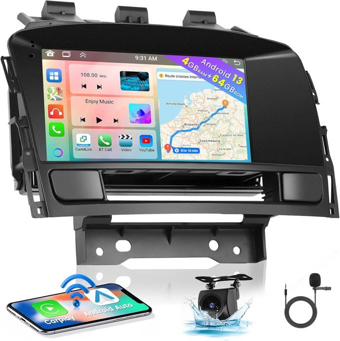 Android 15 Autoradio Für Buick Excelle 2010-2014 - 8 Core 6+128G Mit Wireless Carplay