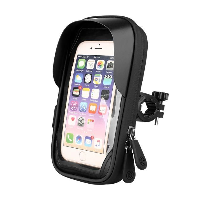 Support Téléphone Vélo Étanche,Sacoche Vélo Porte Téléphone Vélo VTT