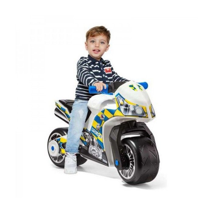 Voiture de police électrique pour enfants Moteurs Tundra 24v