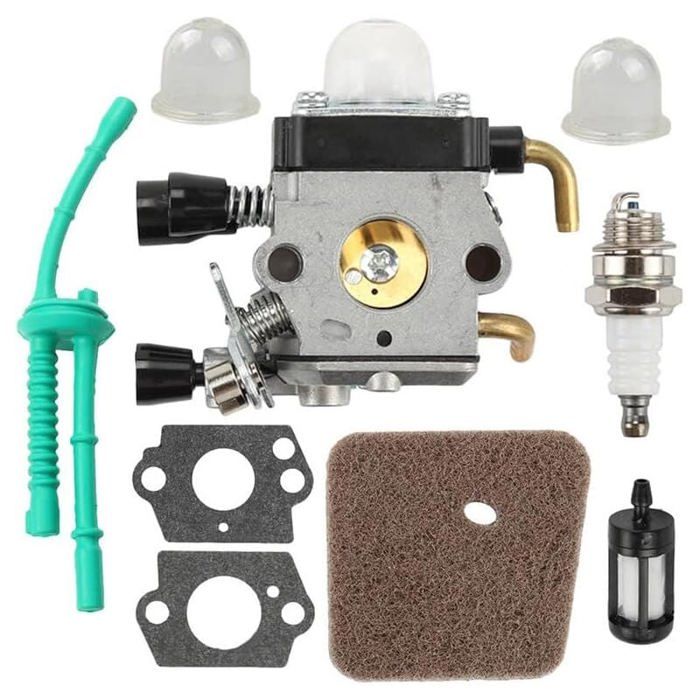 Kit pièces détachées - PZCC - pour STIHL FS55/FS38/KM55/HL45 - carburateur filtre à air bougie - haute qualité