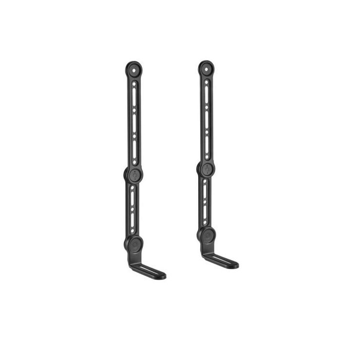 Soporte barra de sonido AISENS SPK03U-375 acero negro compatible VESA 15kg 493mm