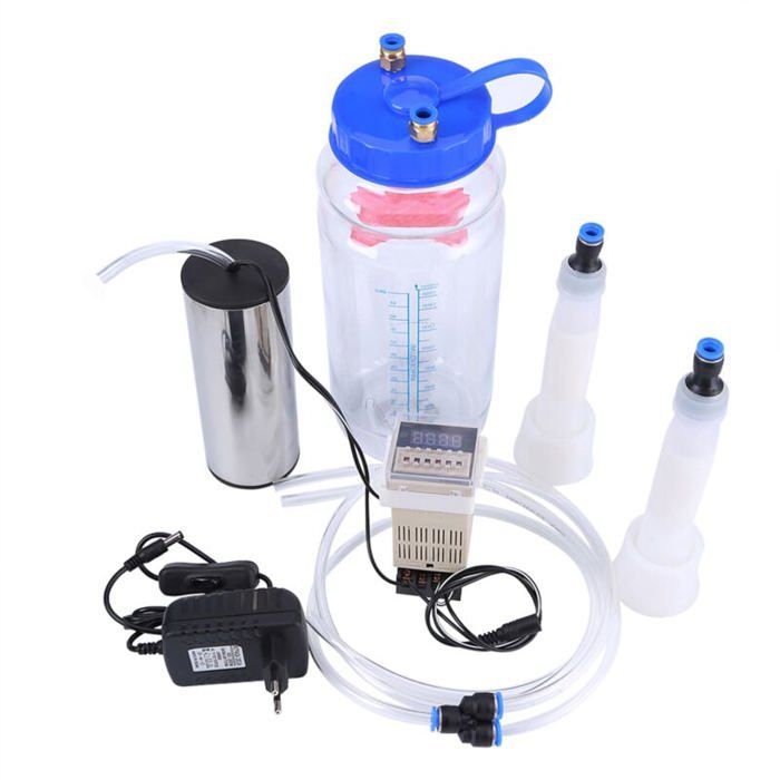 Meilleurs prix pour Eosnow Machine à traire électrique portative de 2L avec le contrôleur dimpulsion pour le mouton de vache 100-250V