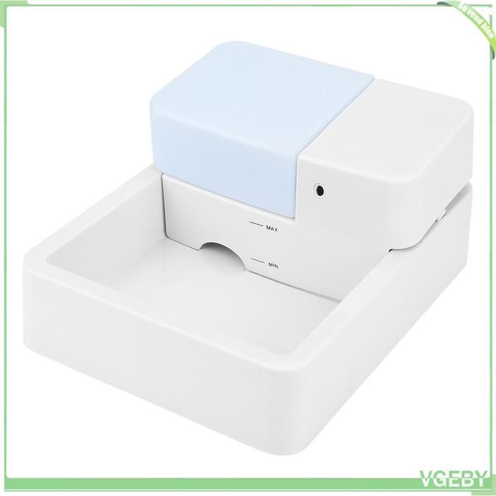 Fontaine à eau électrique - FAFEICY - 18L - Double filtration coton+charbon - LED bleu - Pour petits chiens et chats