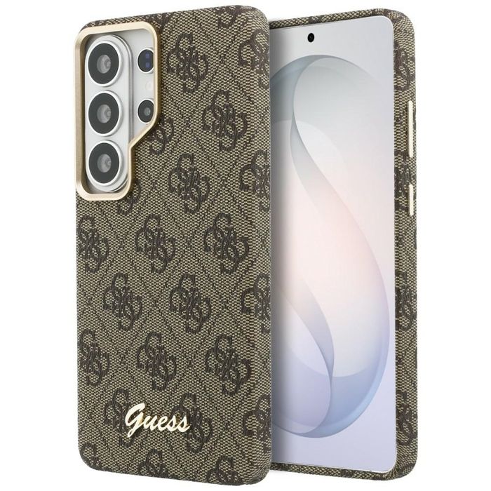 Coque Guess 4G Script MagSafe pour Samsung Galaxy S26