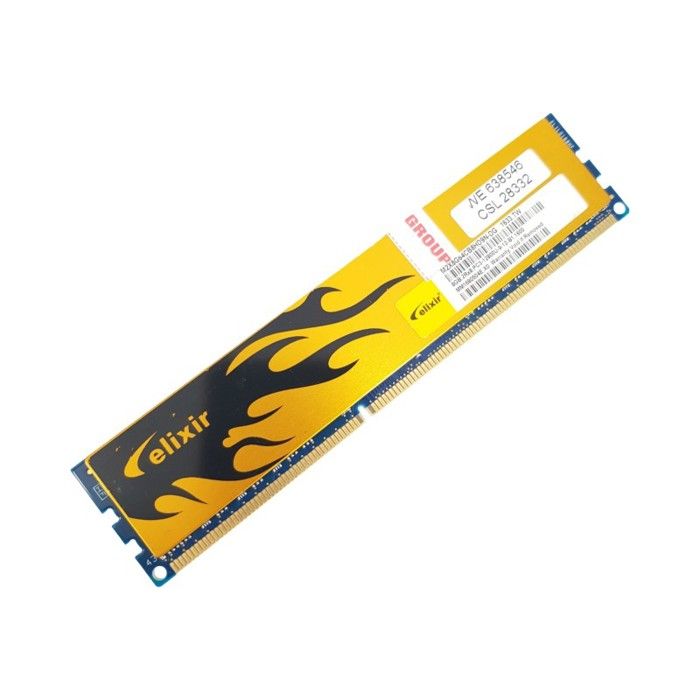 Barrette Mémoire 8Go RAM DDR3 elixir M2X8G64CB8HD9N-DG DIMM PC3-12800U 2Rx8 Reconditionné - N/A reconditionné disponible sur Cdiscount Seconde Vie