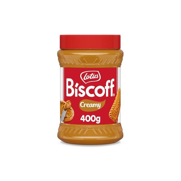 Lotus Pâte à Tartiner - Creamy - Pot PET - 400g - Vegan - sans Fruits à Coque - sans Colorant Ni Arômes Artificiels