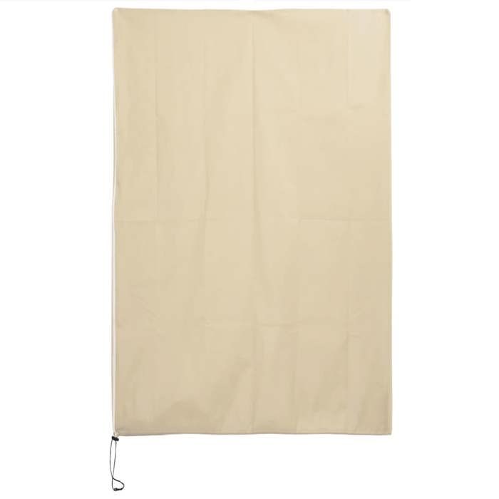 Housse de protection pour plantes - vidaXL - 1x1 55 m - beige - tissu non tissé (100 % polypropylène) - Lot de 10 - Fermeture éclair Housse de protection pour plantes - vidaXL - 1x1 55 m - beige - tissu non tissé (100 % polypropylène) - Lot de 10 - Fermeture éclair