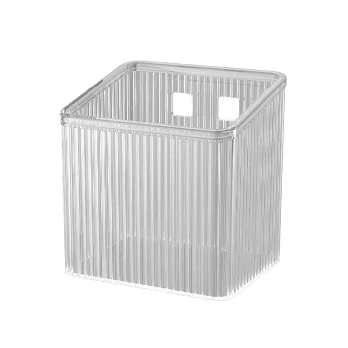 Meuble de salle de bain porte-dentifrice/porte-brosses à dents boîte de rangement murale 1 pièce 11 2 × 9 4 × 11 7 cm Meuble de salle de bain porte-dentifrice/porte-brosses à dents boîte de rangement murale 1 pièce 11 2 × 9 4 × 11 7 cm