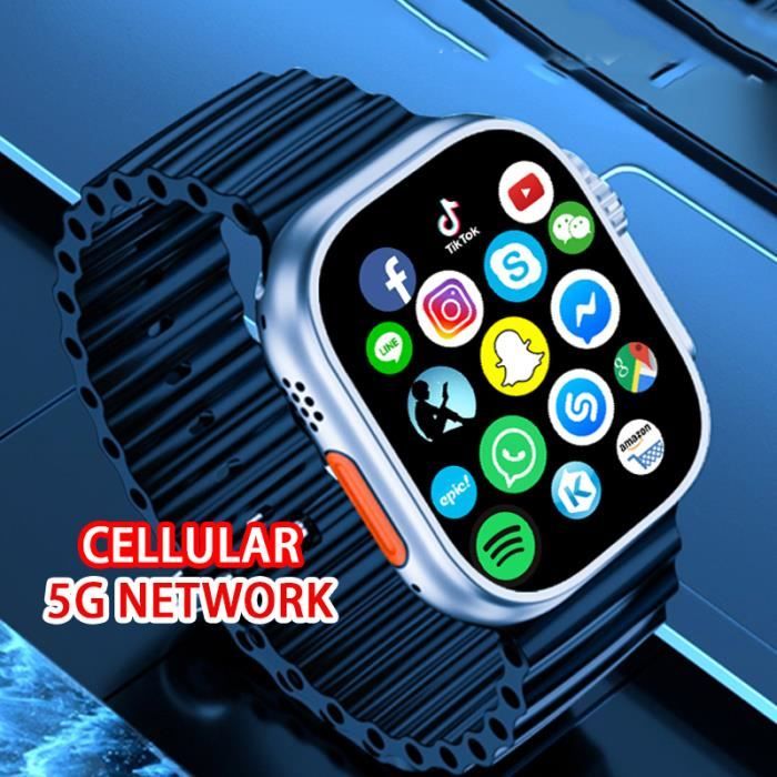 Montre connectée avec online play store