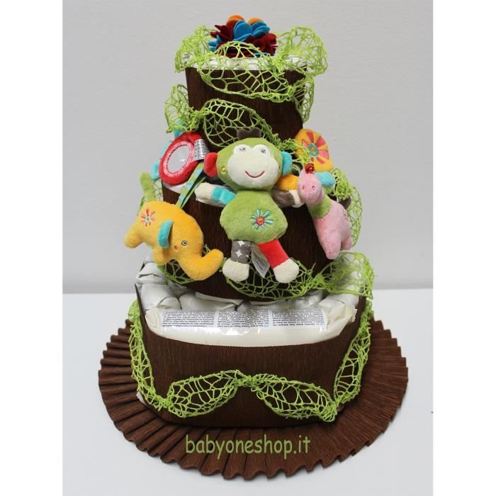 Gateau De Couches Jungle Babyone Shop Cdiscount Puericulture Eveil Bebe Gateau De Couches Jungle Babyone Shop Cdiscount Puericulture Eveil Bebe